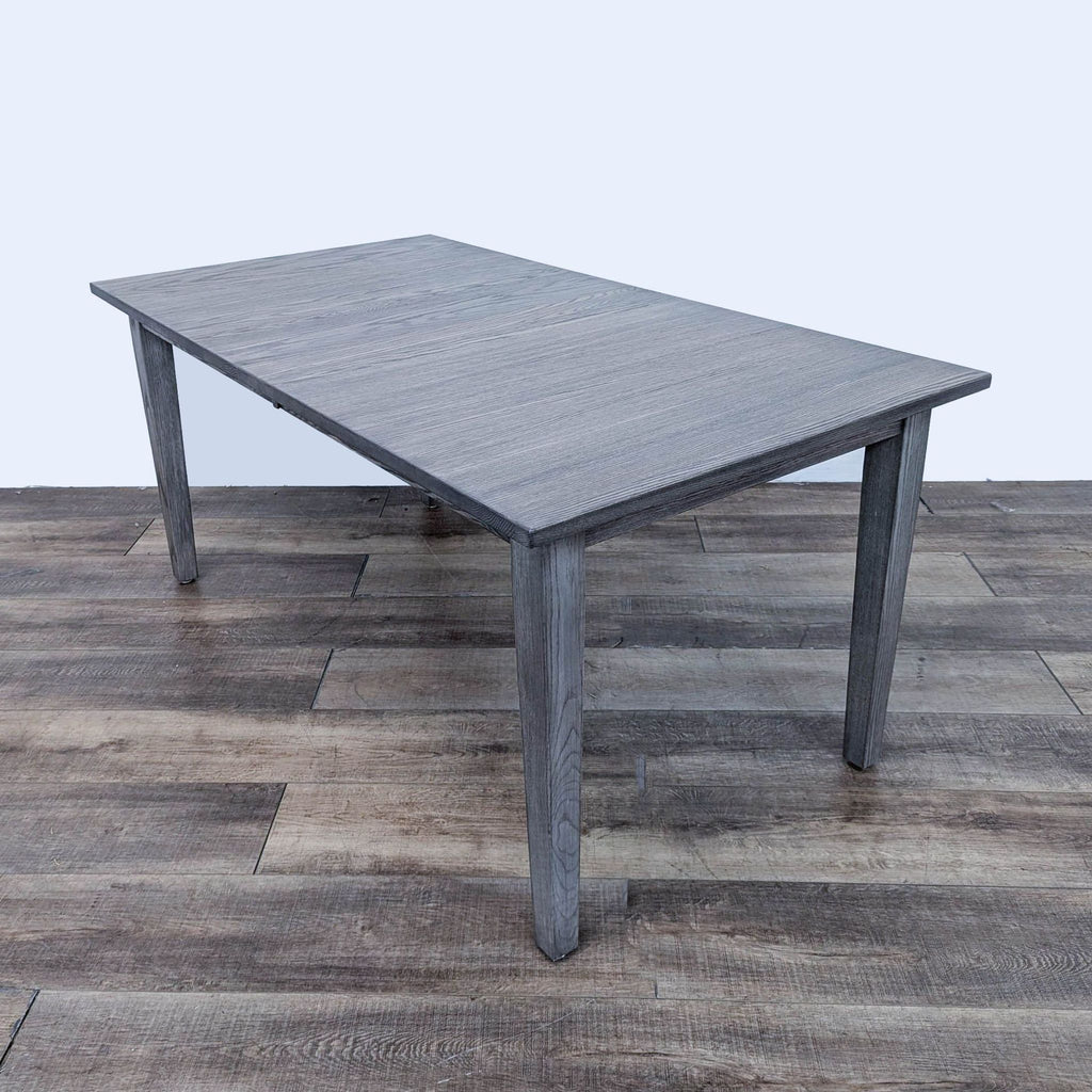 Sunrise Home Gray Modern Wood Dining Table