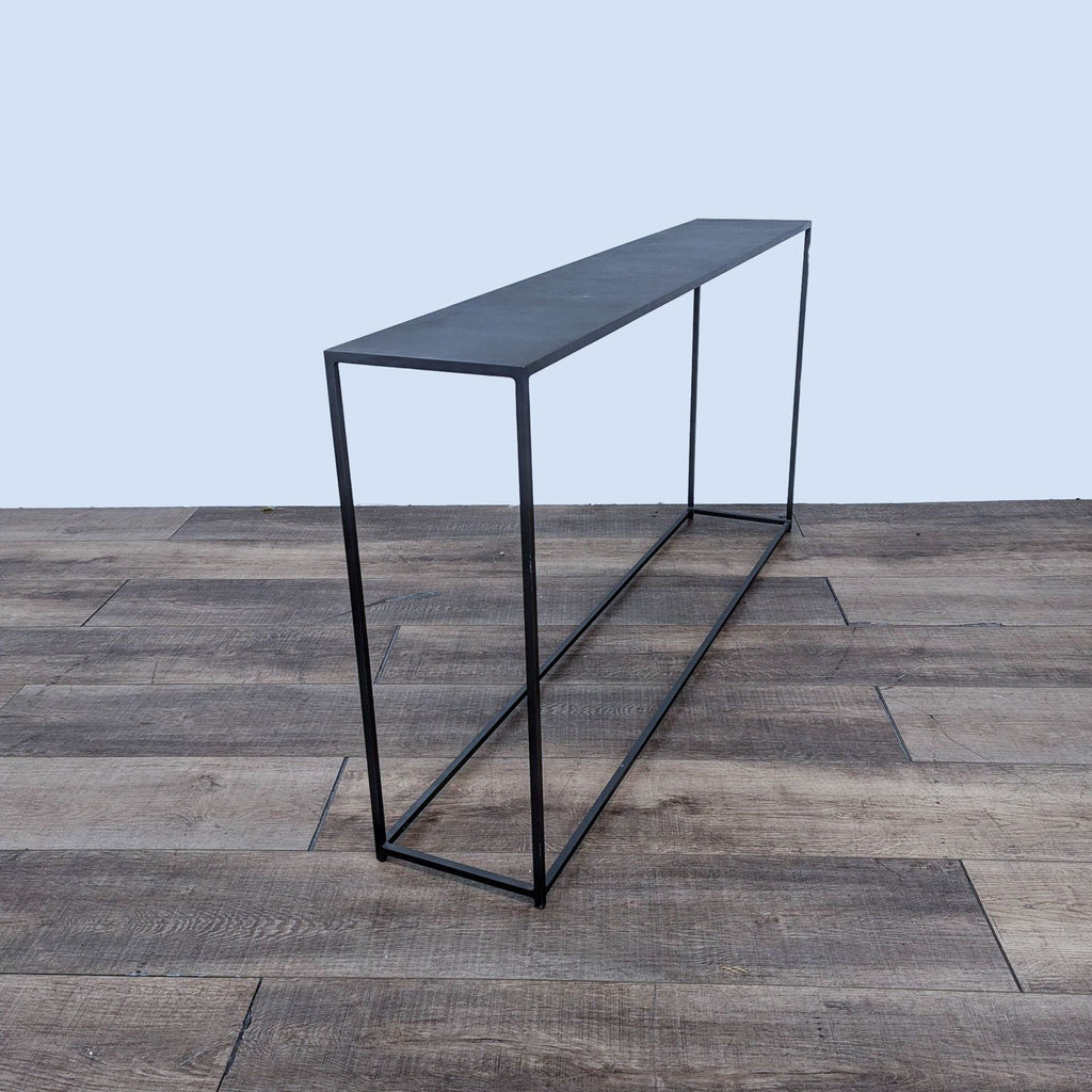 the table is a minimalist design that can be used as a side table.