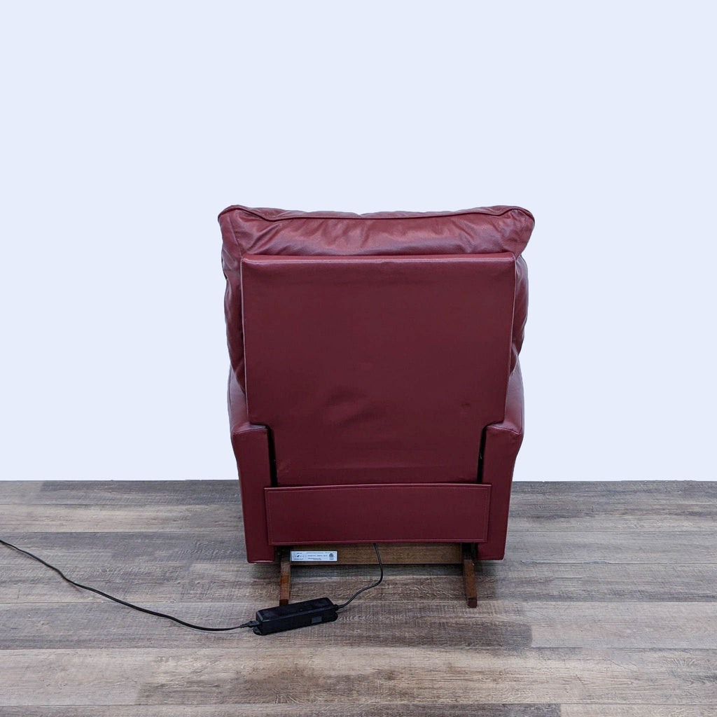 La-Z-Boy Rowan Power Recliner Lounger - Wine Leather