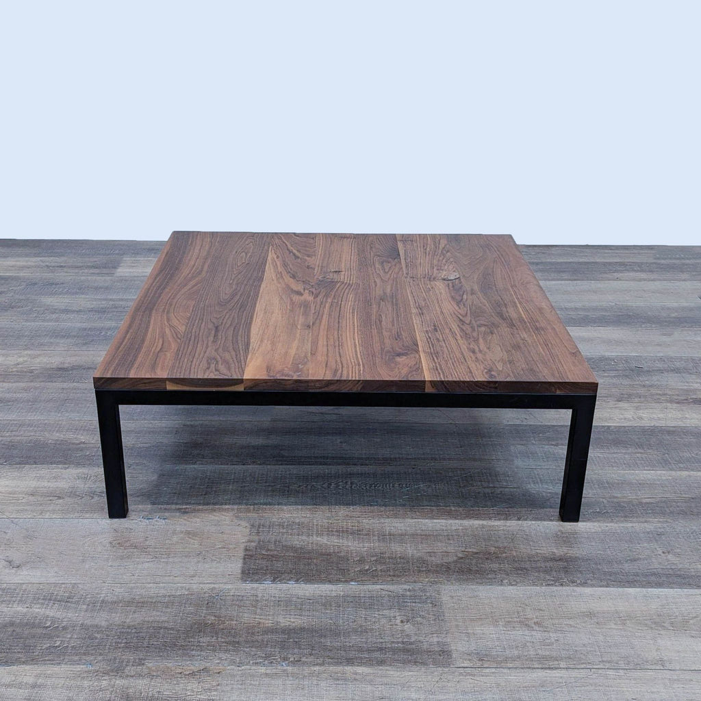 the coffee table - walnut