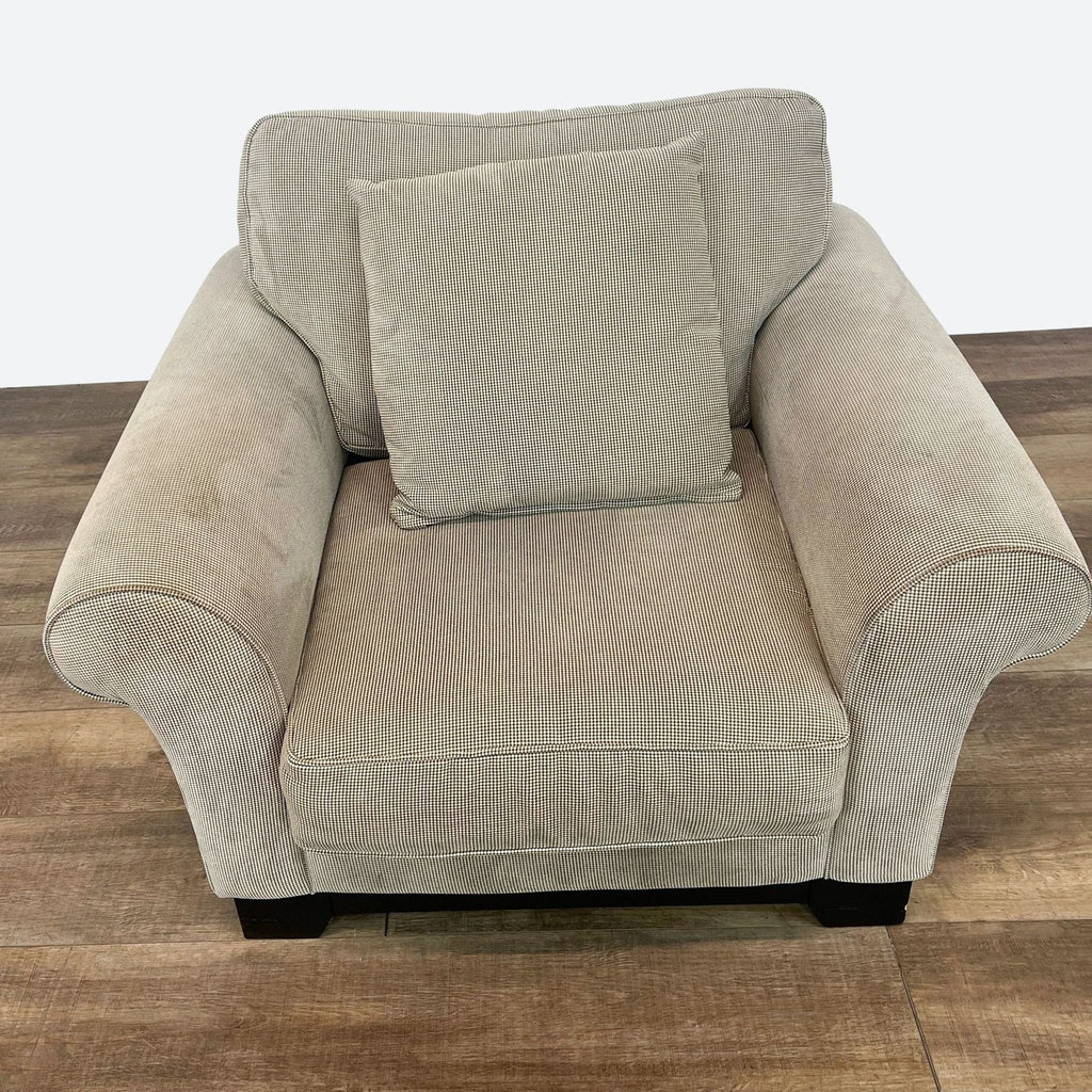 Jonathan Louis Lounge Chair with Ottoman