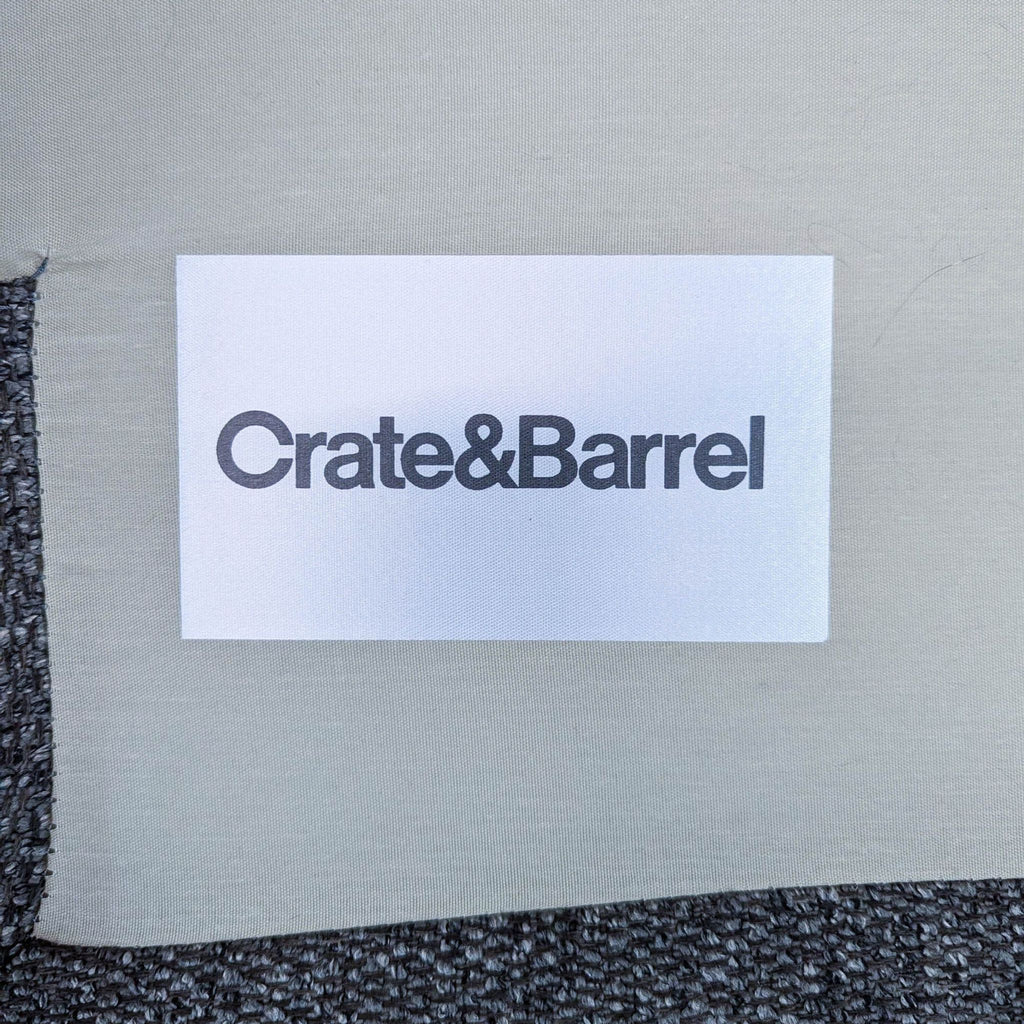 Crate & Barrel Compact Lounge Sectional With Chaise