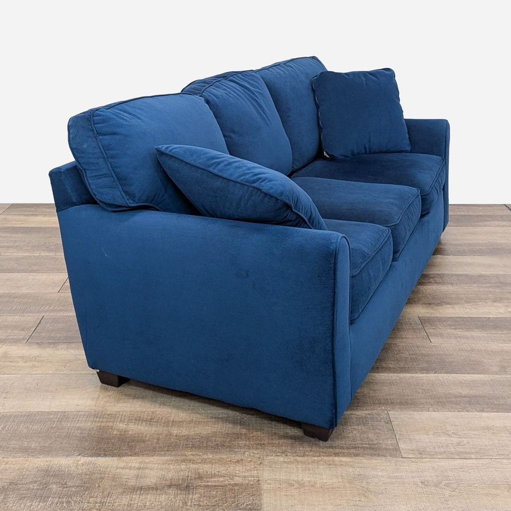 Modern Blue 3-Seat Sofa