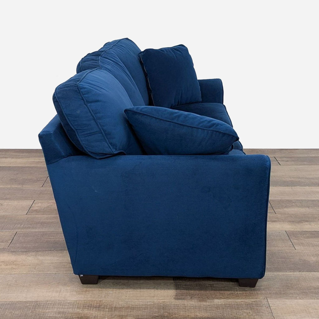 Modern Blue 3-Seat Sofa