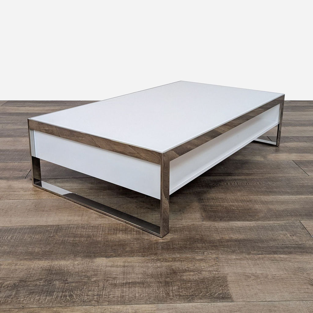 Open Shelf Coffee Table