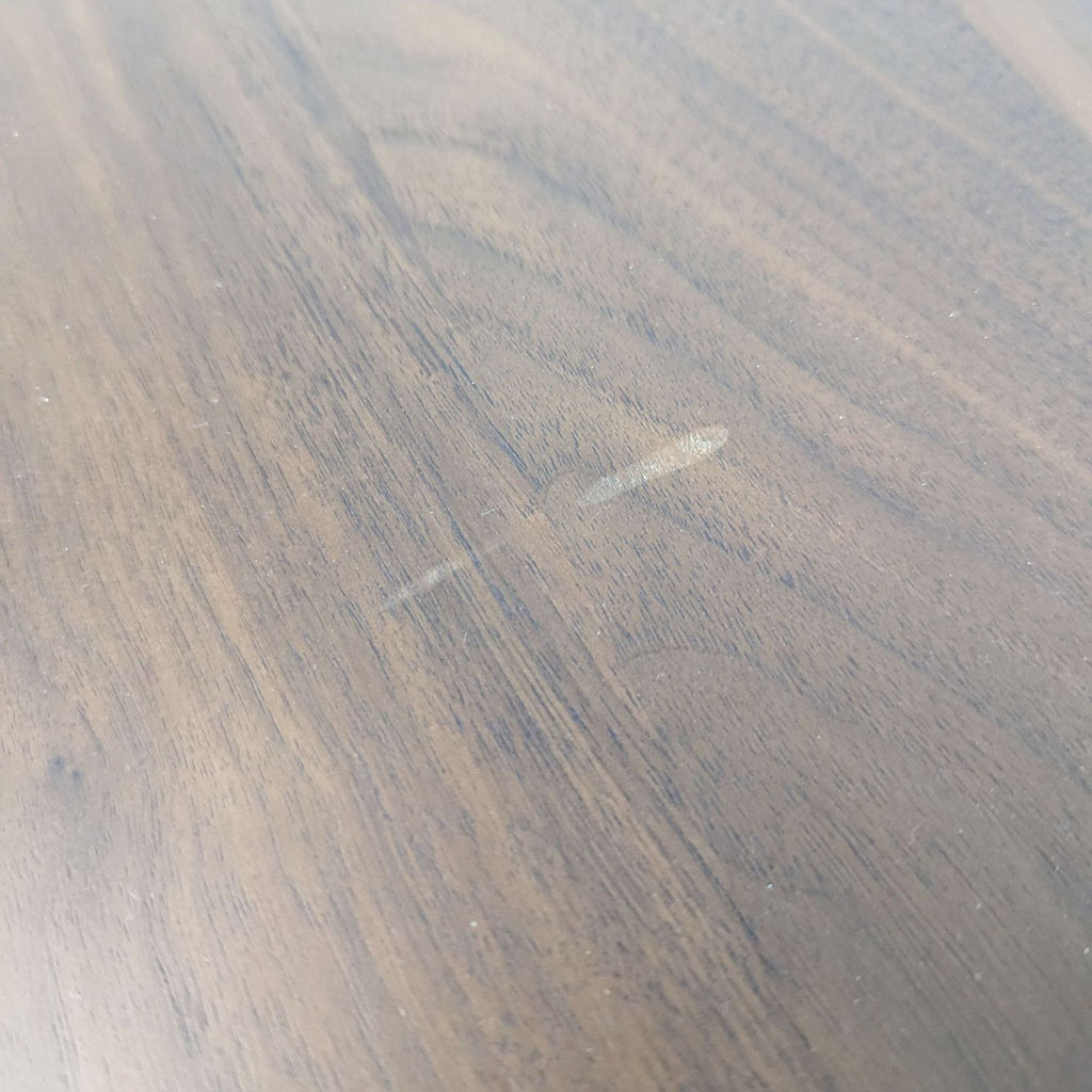 Wood Flared Leg End Table