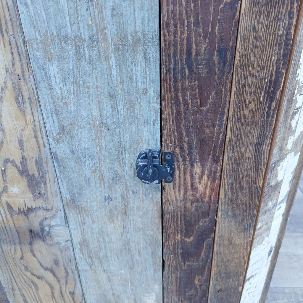 the door to the barn.