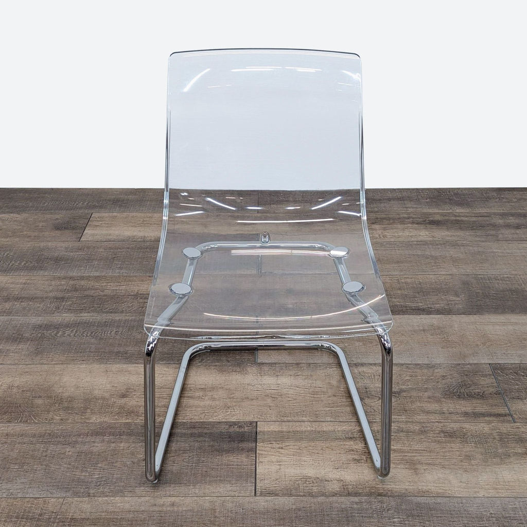 IKEA Tobias Modern Clear Dining Chair