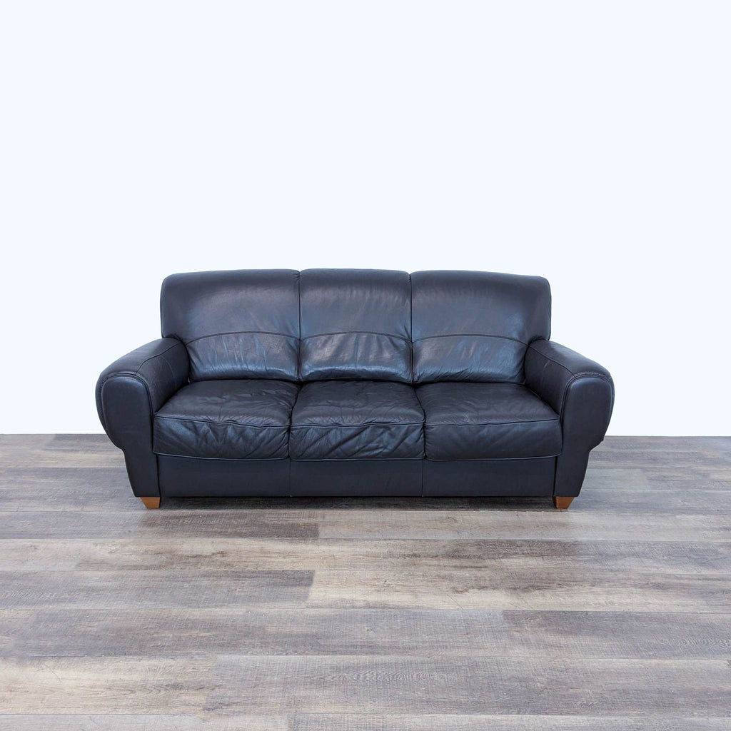 leather sofa in a modern style.