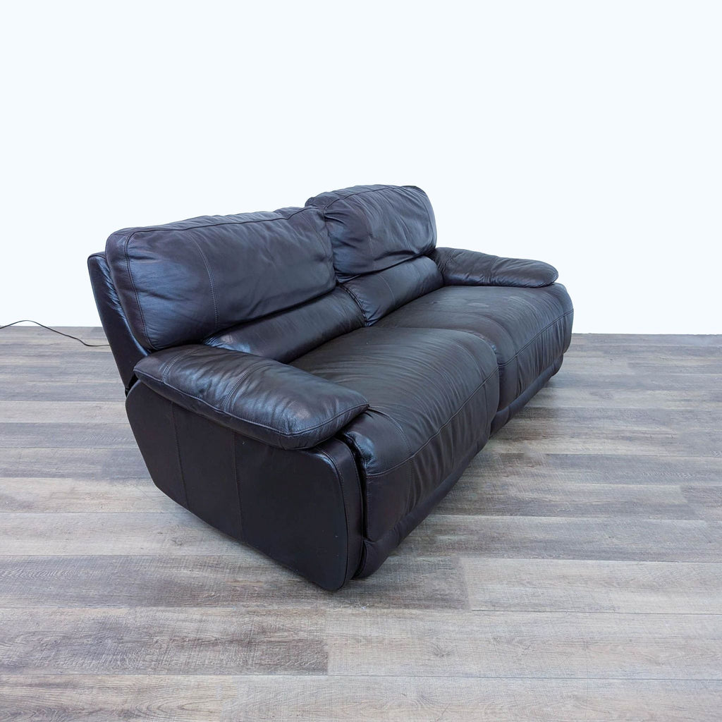 leather sofa in the style of [ unused0 ]