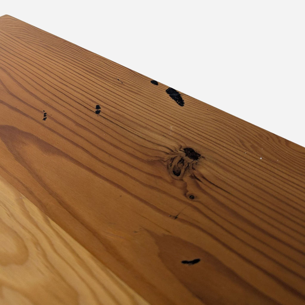 a close up of the wood