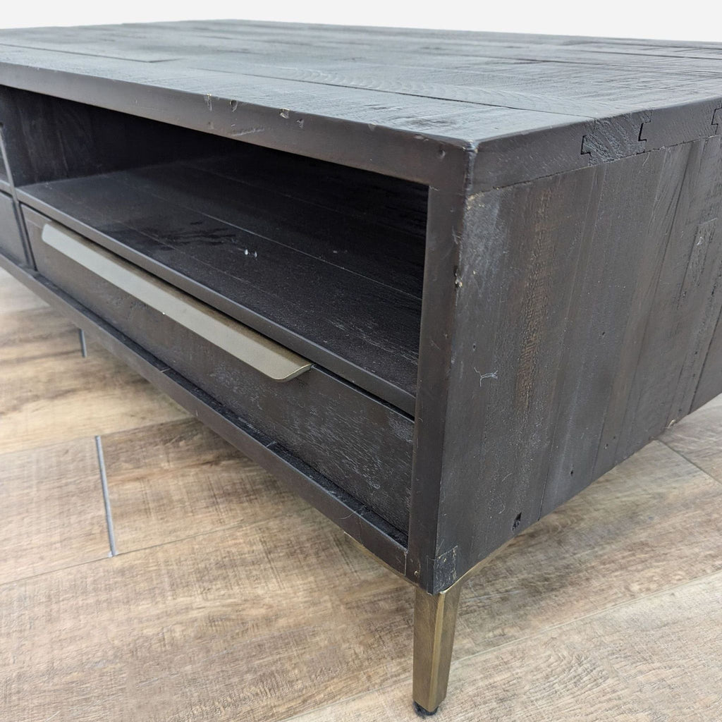 Rustic Four Drawer Coffee Table