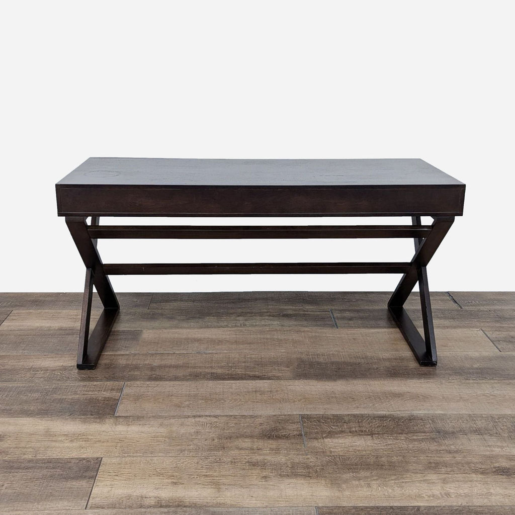 59" Wide Three Drawer X-Base Desk