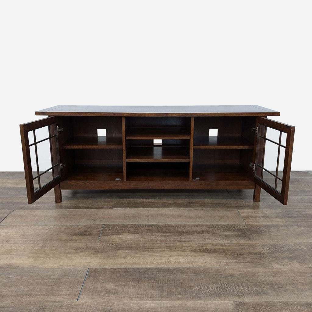 a mid century modern coffee table.