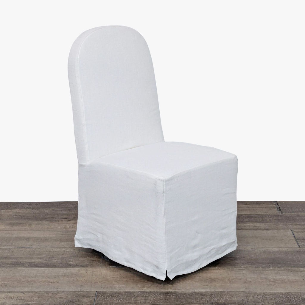 the white chair - - white