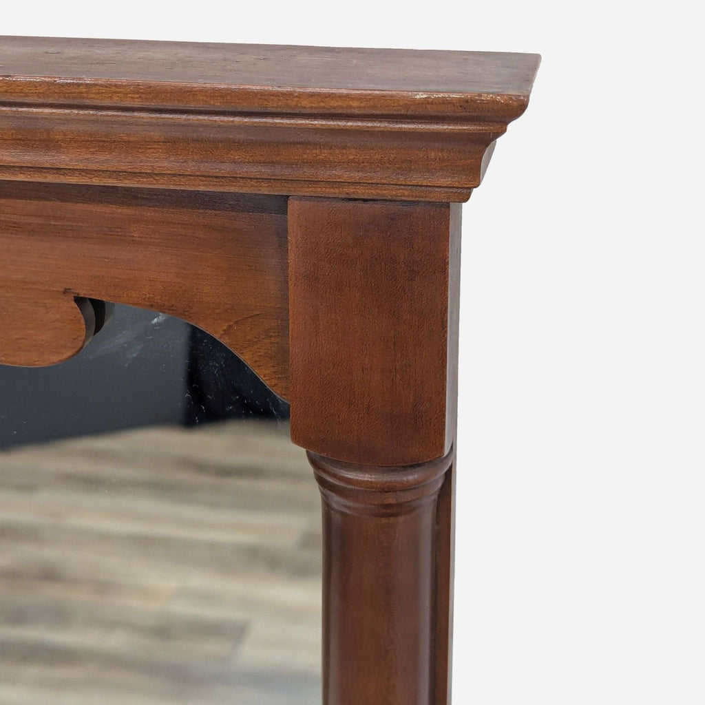 a [ unused0 ] mahogany console table