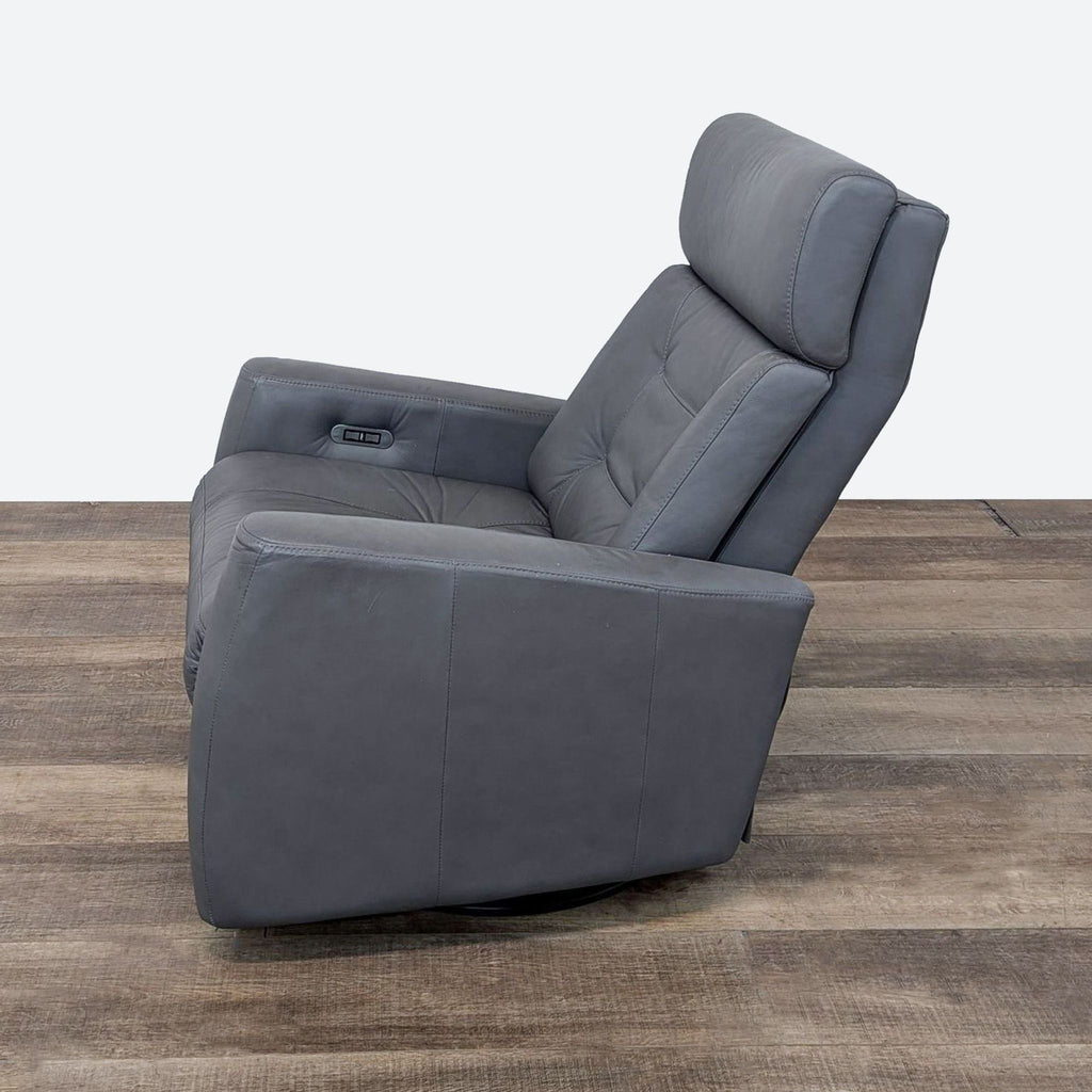 Palliser Leather Baltic II Swivel Power Recliner