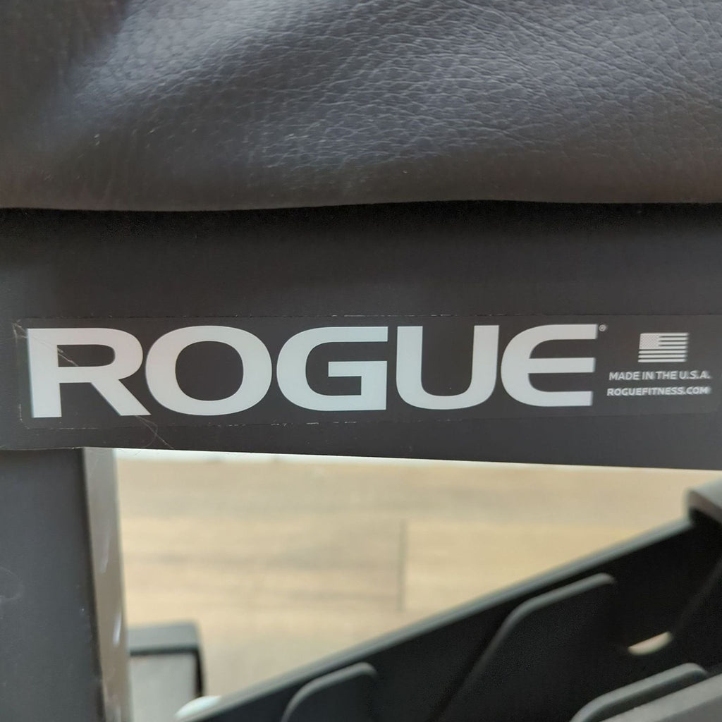 rogue fitness treadmill with a rogue logo