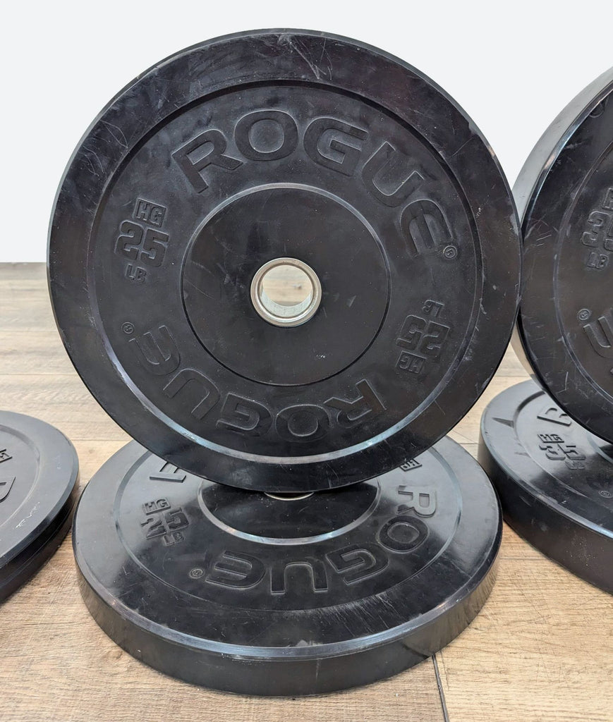 Rogue 45 LB Bumper Plates - Heavy Duty Gym Weights