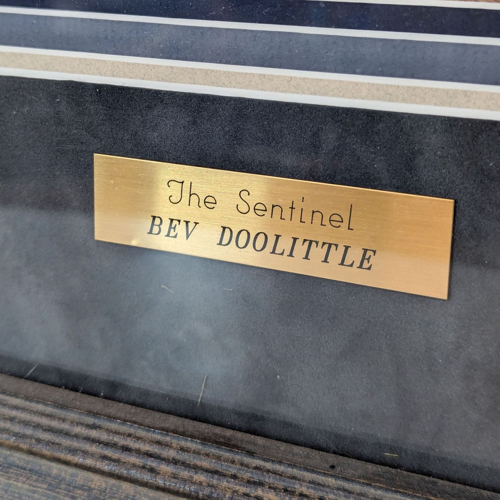 Limited Edition Print of "The Sentinel" by Bev Dolittle