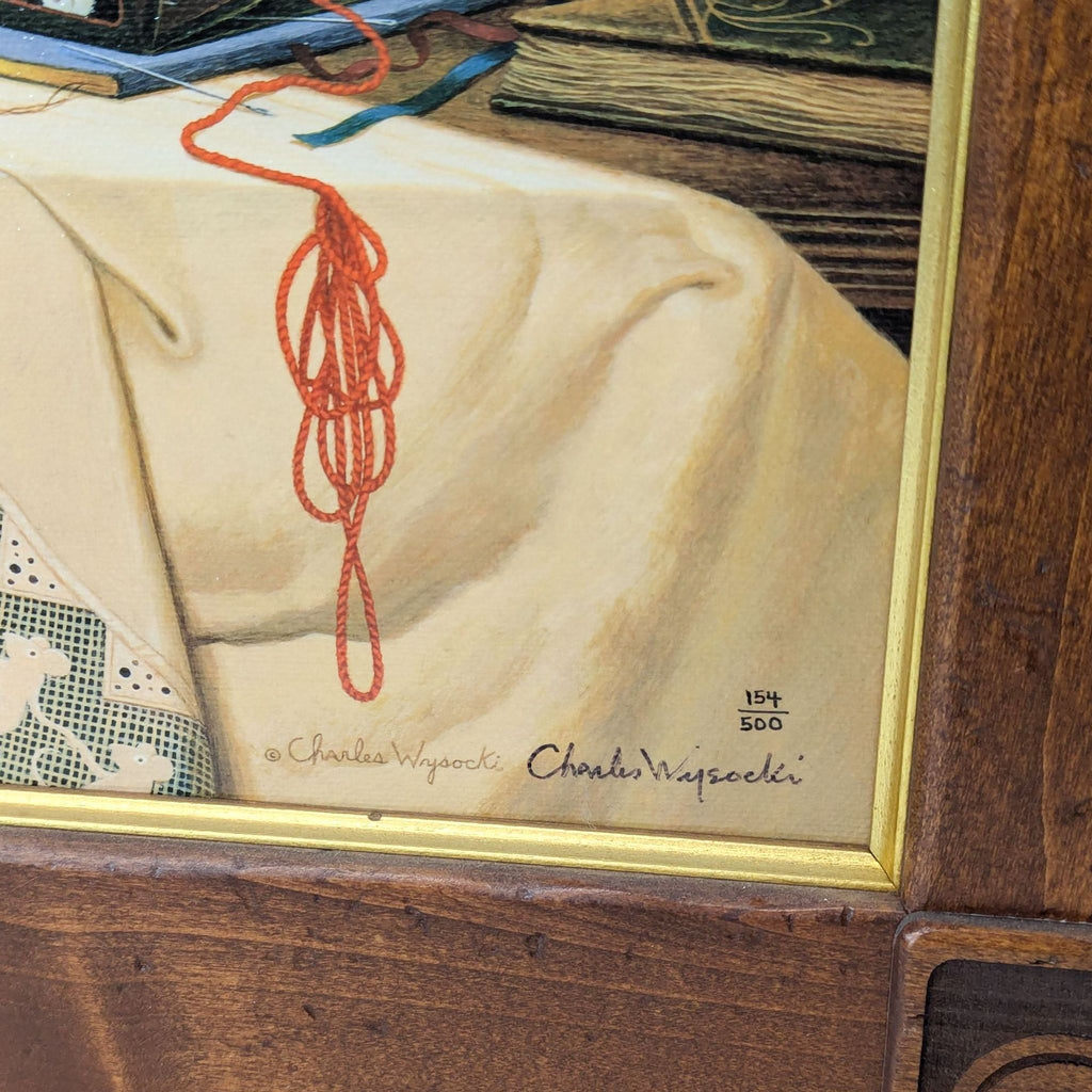 the red rope - painting by [ unused0 ]