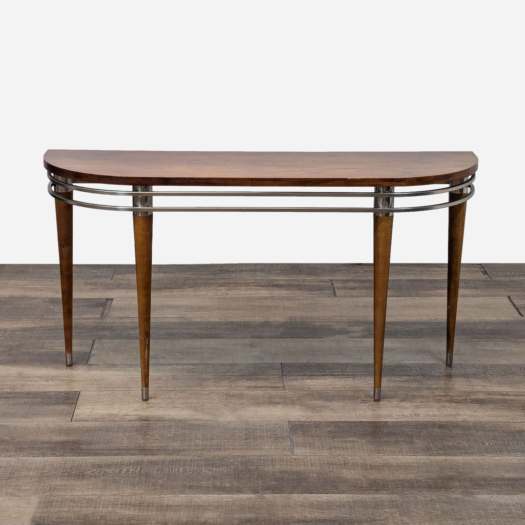 a [ unused0 ] mahogany console table