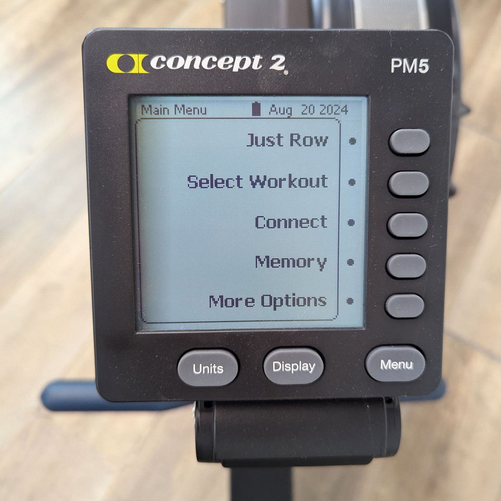 a close up of a machine with a screen displaying the text.