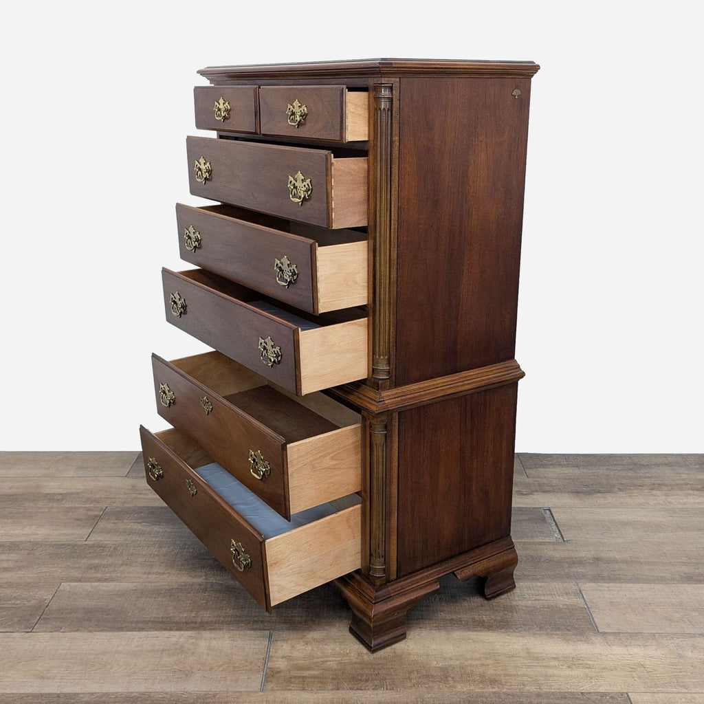 a large chest of drawers