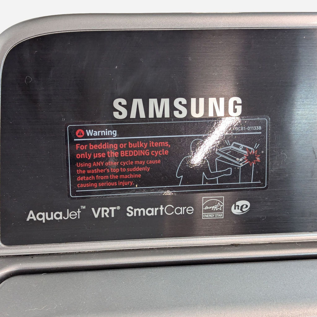 Samsung Top Load Washer with VRT Technology