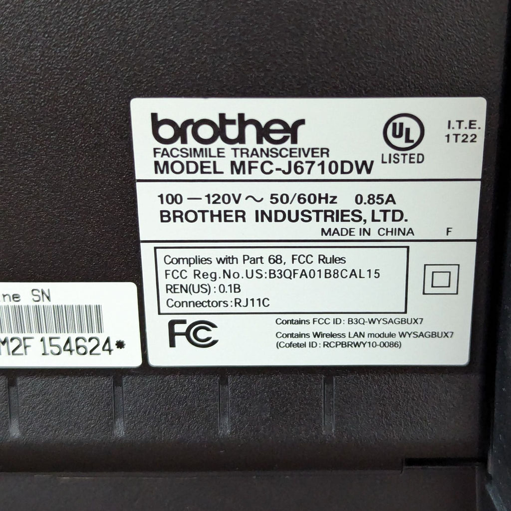 Brother MFC-J6710DW All-in-One Inkjet Printer