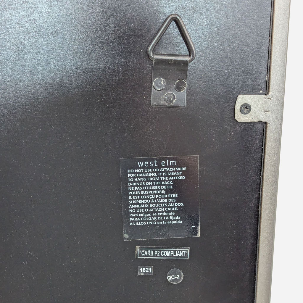 a metal door with a metal hinge.