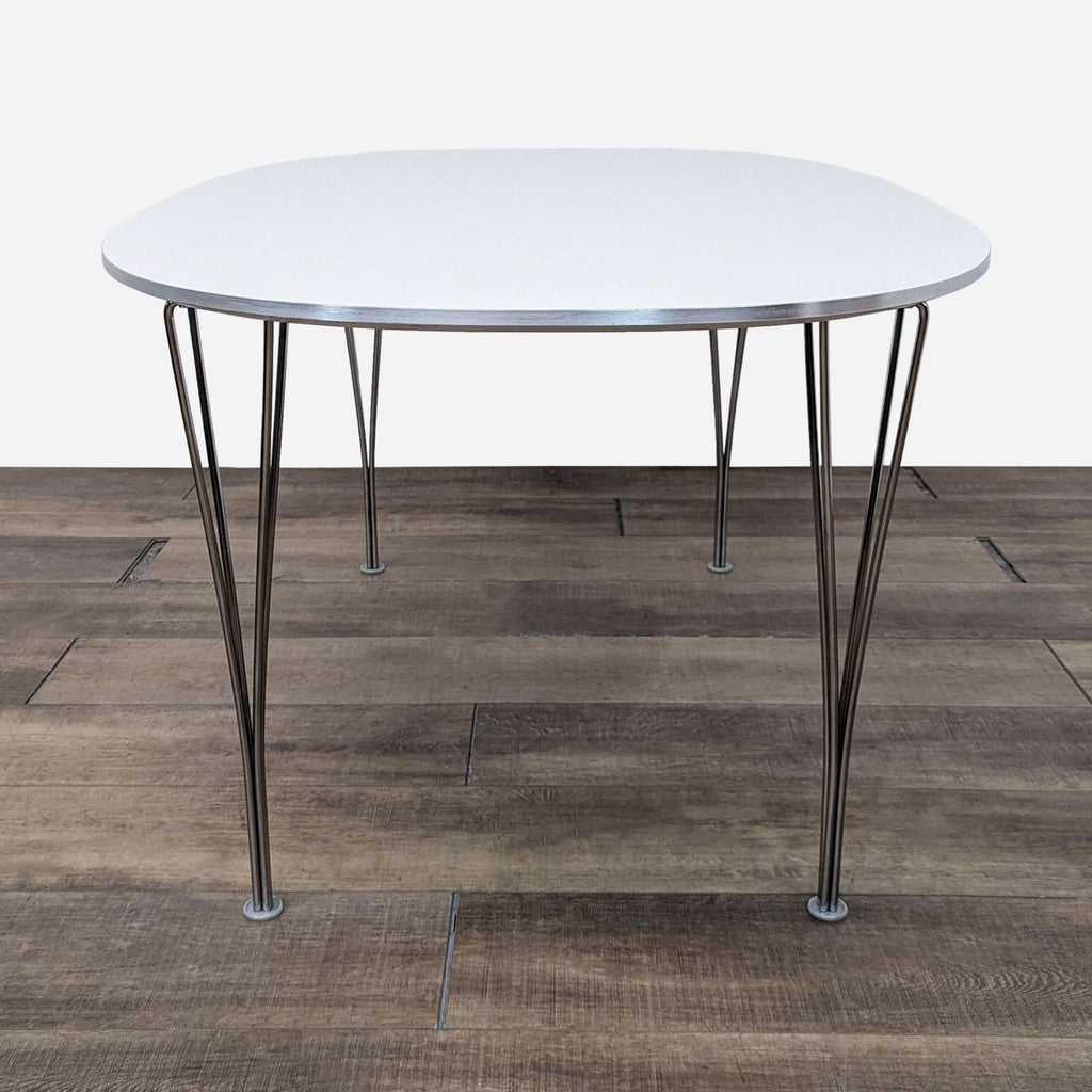 Fritz Hansen Superellipse Modern Oval Dining Table