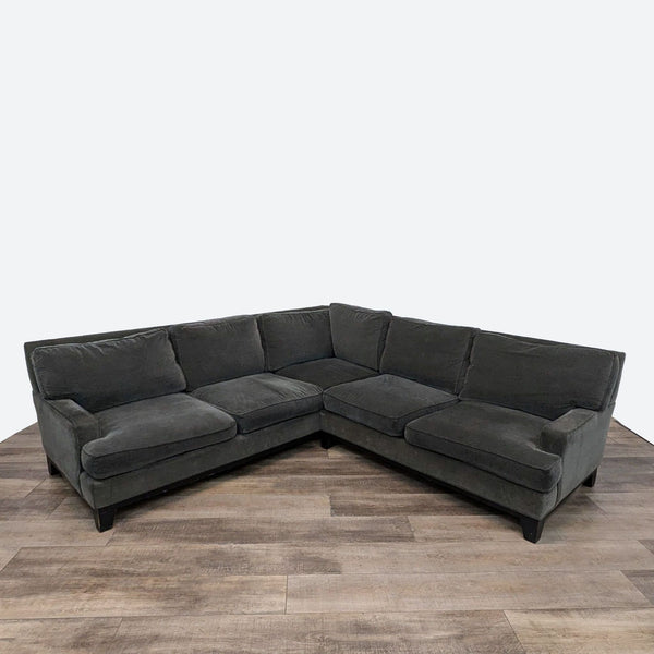 the [ unused0 ] sectional sofa is a modern design with a modern design.