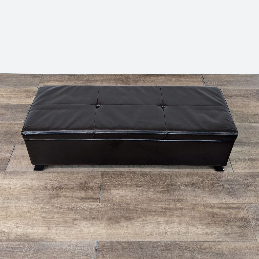 Contemporary Storage Bench Ottoman