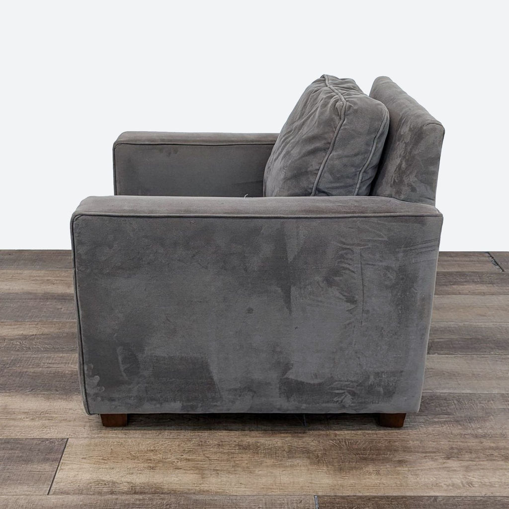 Gray Contemporary Lounge Chair