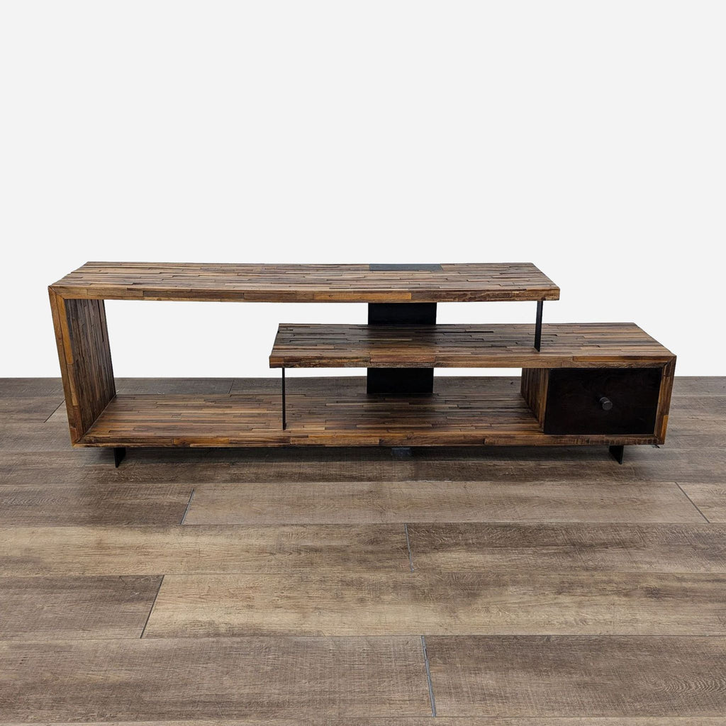 the urban port brown and black coffee table