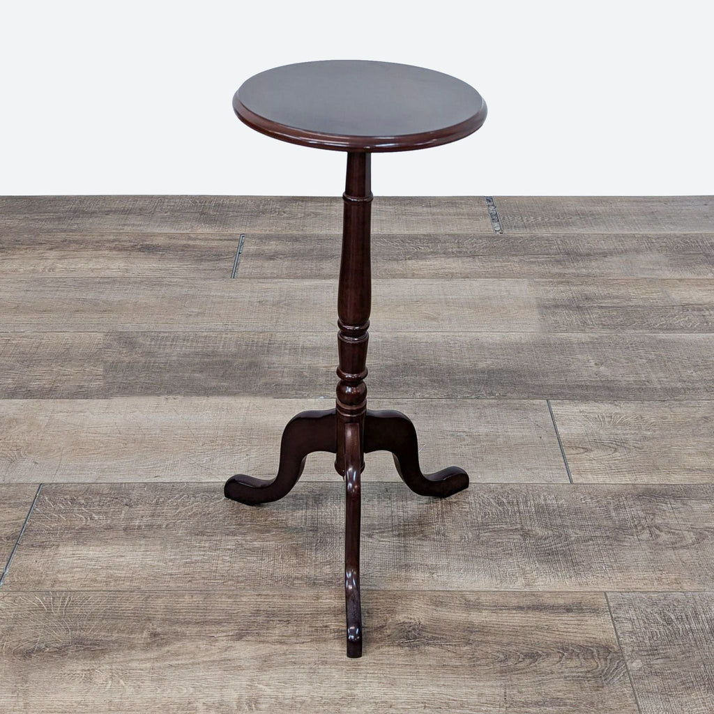a 19th century mahogany side table