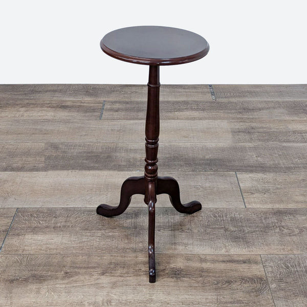 a 19th century mahogany side table