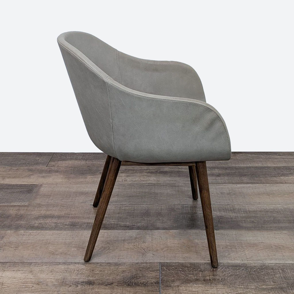 the [ unused0 ] chair in grey fabric