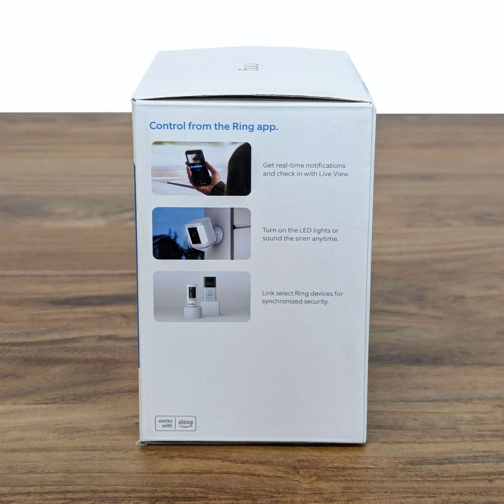 Ring Spotlight Cam Plus Battery - Outdoor Camera with Lights and Siren