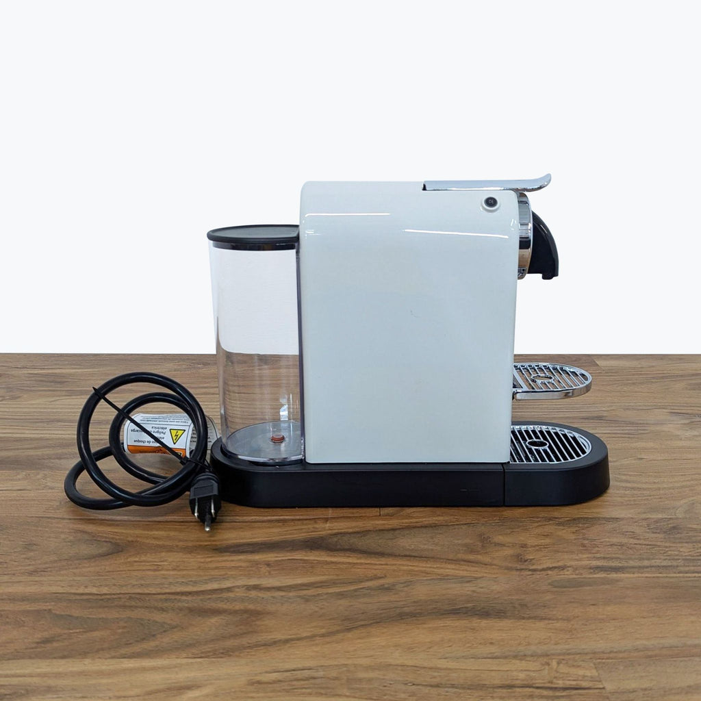 DeLonghi Nespresso Coffee Maker with Milk Frother - Compact Design