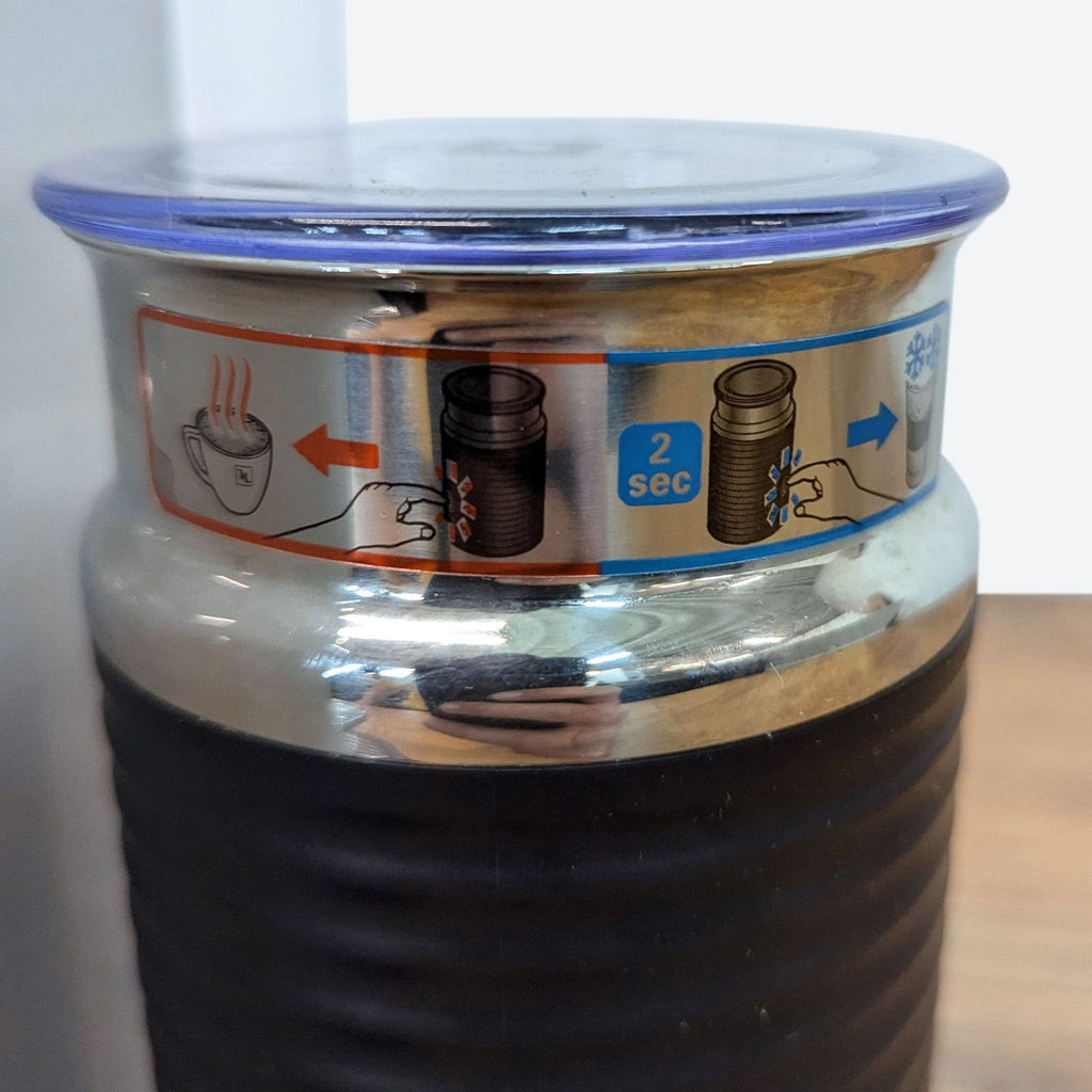 DeLonghi Nespresso Coffee Maker with Milk Frother - Compact Design