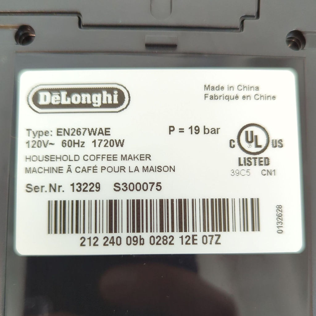 DeLonghi Nespresso Coffee Maker with Milk Frother - Compact Design