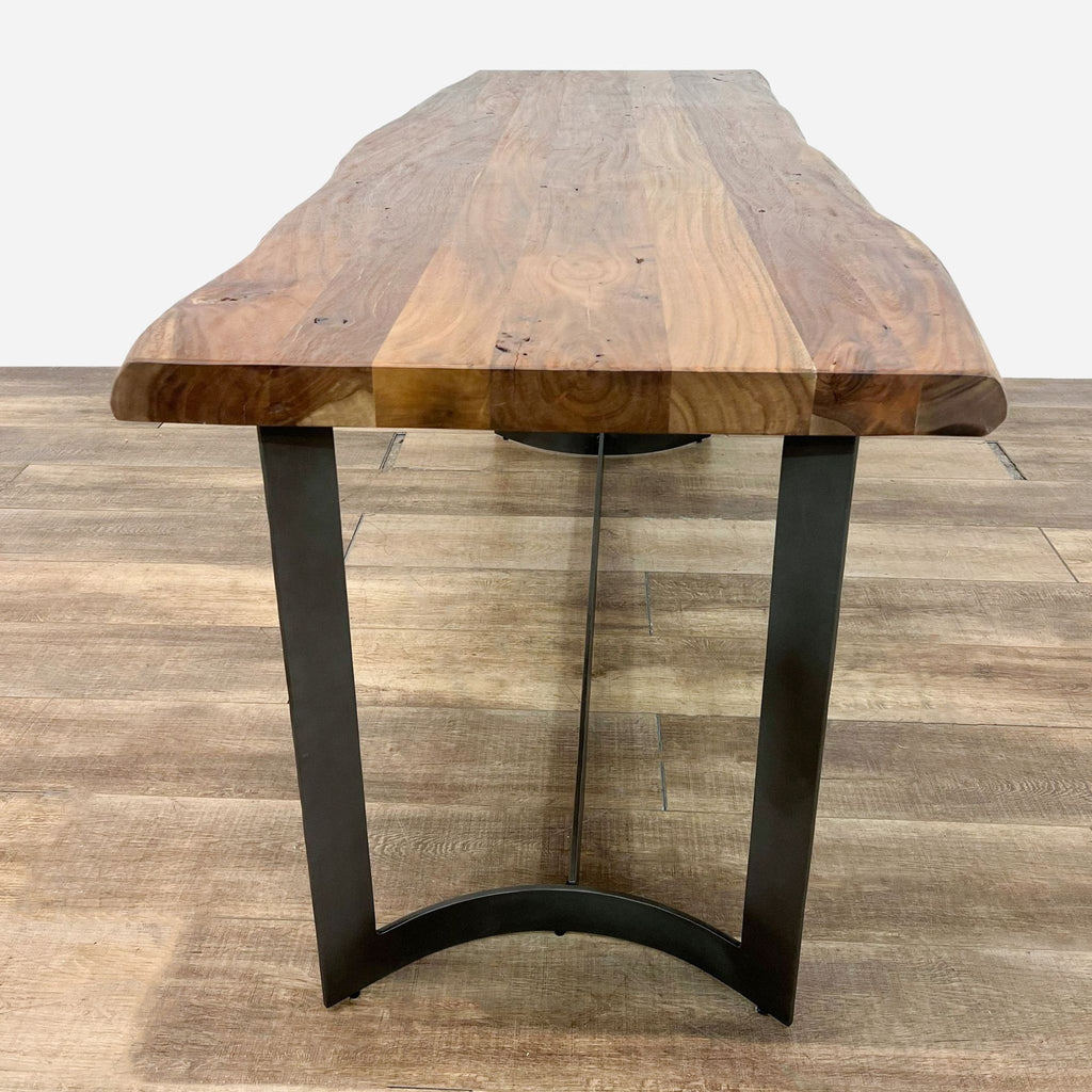 a live edge live edge table