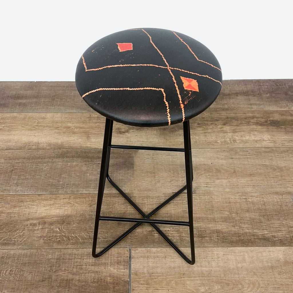 Barstool With Metal Frame