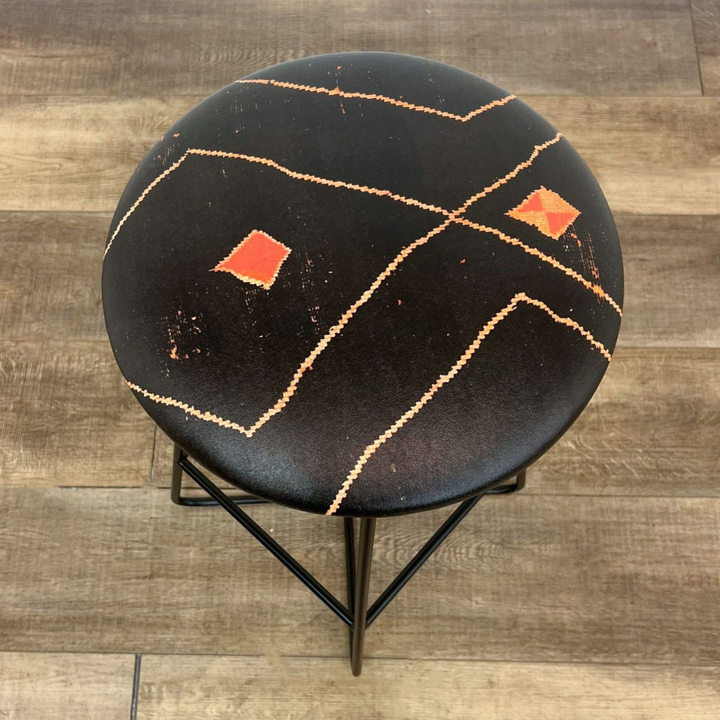 a pair of vintage stools by [ unused0 ] for [ unused0 ]