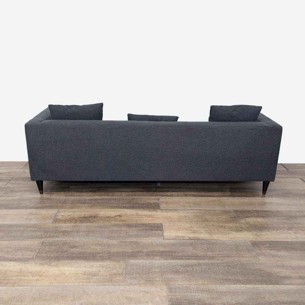 Living Spaces Tate IV Estate Sofa in Zander Charcoal