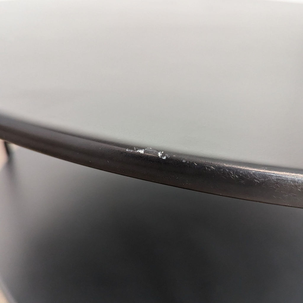 a [ unused0 ] metal and glass dining table