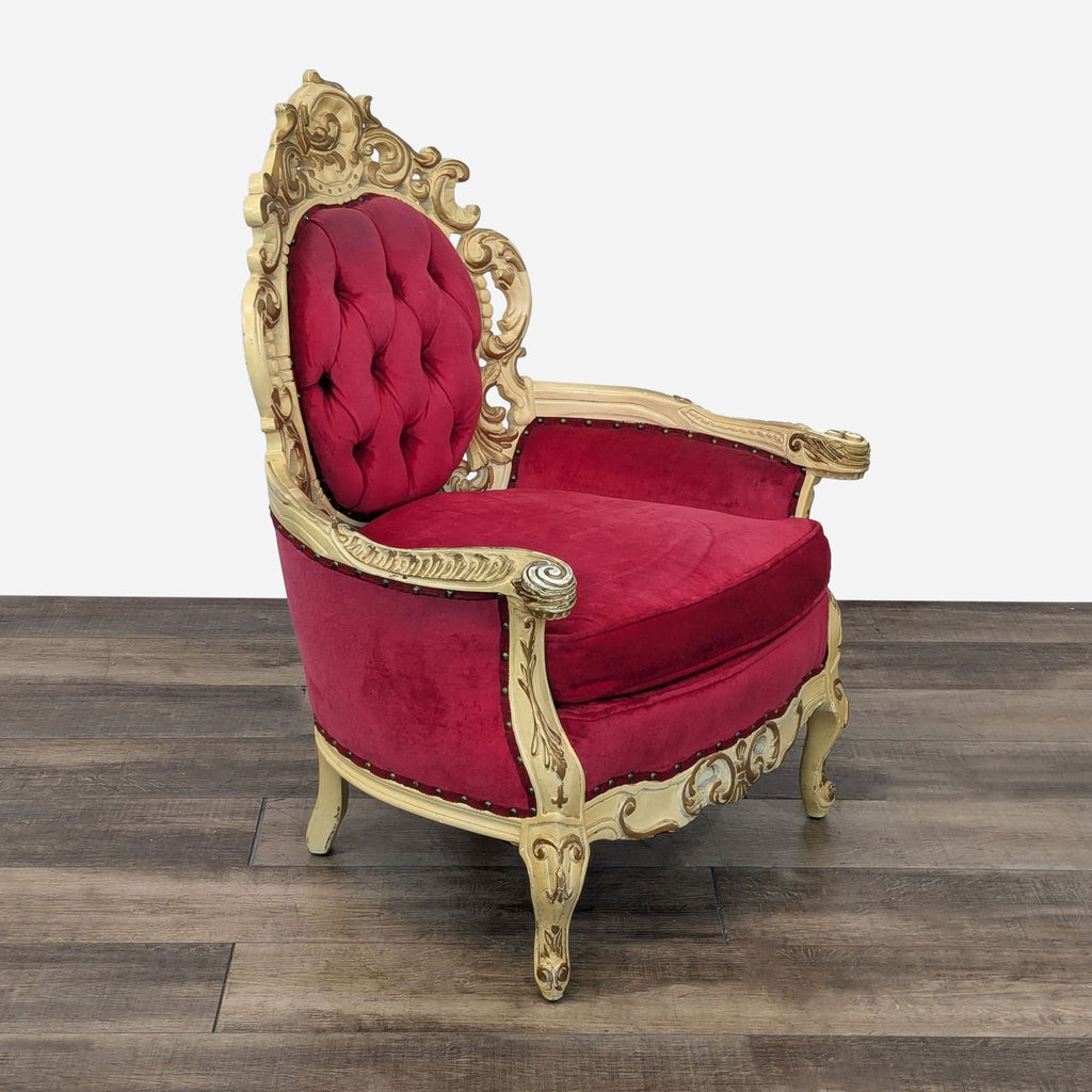 Deutsch Bros. Inc. Victorian Style Accent Chair