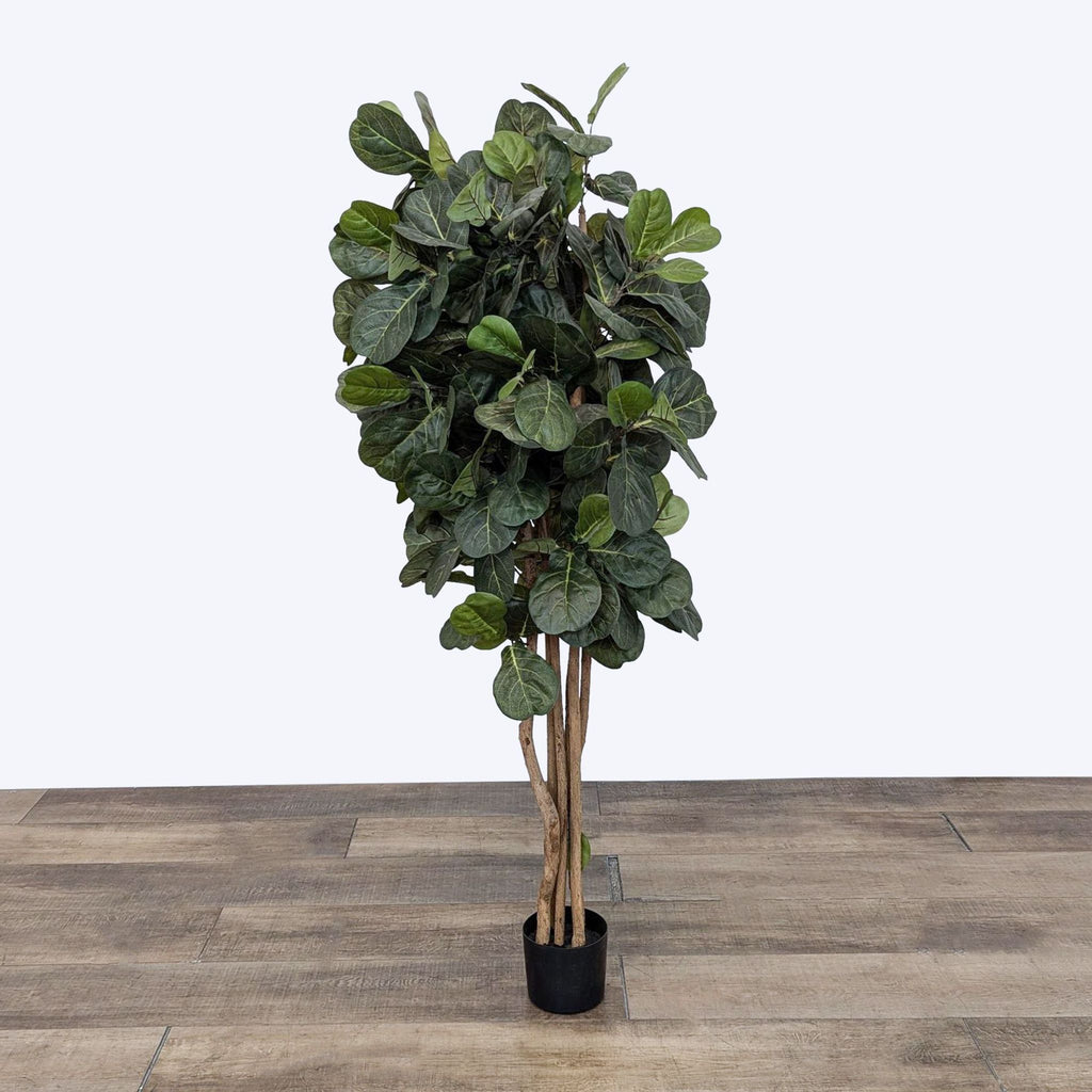 artificial tree in a pot